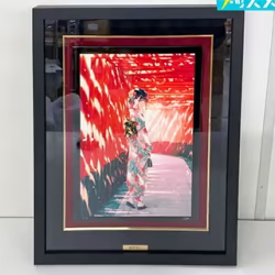 アールビバン 版画 Hiten 漆版 緋色の心 買取実績価格